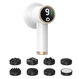 Kabelloses Anti-Cellulite Massagegerät mit 9 Vibrationsstufen & 8 Köpfen,...