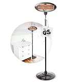 Babyruf BS 55 Heizstrahler | 2000W Leistung | Höhenverstellbar 120-210 cm |...