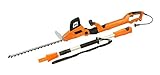 Atika Hochheckenschere HHS 710 56, 230V, 710W, Orange, Hochgekohlter Stahl, 55...