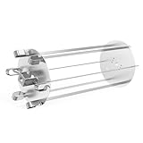 Onlyfire Universal Drehbar Grillspieß System Rotisserie Nadel Set, Edelstahl...