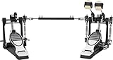 XDrum Fußmaschine Pro Doppel (2 Pedale, Doppelkettenzug, 4 Side Beater,...