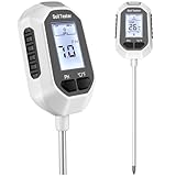 YAMRON ph messgerät Erde, 4-in-1 Digital Plant bodenmessgerät with PH...
