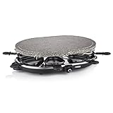 Princess 162720 Oval Stone Grill & Raclette Party Raclette de Piedra 1200W