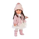 Llorens 1053528 Puppe Sara mit brünetten Haaren und braunen Augen, Fashion Doll...