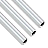 iMeistek 6063 Aluminium-Rundrohre, 15 mm Außendurchmesser, 12 mm...