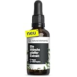 natural elements Bio Mönchspfeffer Tropfen – 300mg Mönchspfefferextrakt aus...
