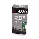 Prism Fahrradschlauch 28 Zoll, 700x28-45C, Autoventil, Schwarz