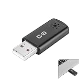 USB-Mikrofon für Laptop und Desktop-Computer, hohe Empfindlichkeit für klare...