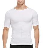 SLIMBELLE Shapewear Herren Kompressions Shirt Figurformende Bauchweg...