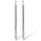Bingfu FM UKW Tragbare Radio Antenne Ersatz 7-Sections 74cm Teleskopantenne 2...