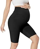 QGGQDD Kurze Umstandsleggings Damen Umstands Radlerhose Umstandshose Kurz...