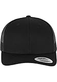 Flexfit Unisex 6606-RetroTrucker Retro Trucker, black, one size