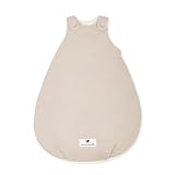 Julius Zöllner Babyschlafsack gefüttert Musselin 2,5 TOG Gr. 56/62 | 100%...