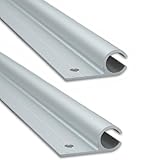2 STÜCK Alu Kederschiene - 1,2 Meter - Kederleiste - Neigung 0° - Ø10mm...
