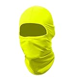 OcioDual Sturmhauben, Fluoreszierendes Gelb fur Motorradfahren, Snowboarden...