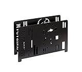 HAKU Möbel Zeitungsständer schwarz, Metall - Maße: B 37 cm x H 26 cm x T 12...