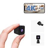 AOBOCAM Mini Kamera, 4K HD WLAN Überwachungskamera Innen Live Übertragung...