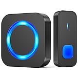SURFOU Funkklingel, Türklingel Funk Klingel Kabellos Haustürklingel mit...