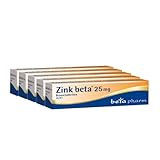 Zink BETA 25 Brausetabletten 100 St