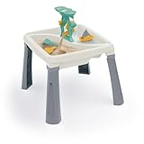 DOLU Weißer und grauer Sand und Wasser 3-in-1-Kreativitätstisch für Kinder ab...