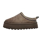 Tom Tailor Damen 8490220006 Slipper, mud, 38 EU