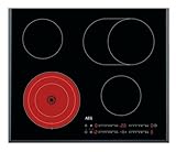 AEG Glaskeramikkochfeld autark 60cm / 4 Zonen mit Bräter- und Dreikreiskochzone...