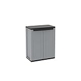 Terry - Jline 68: Modularer Schrank, Kunststoffschrank mit 2 Türen und 3...
