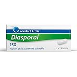 Magnesium-Diasporal 150 mg Magnesium Kapseln | Geschmacksneutral und leicht zu...