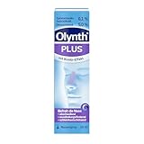 Olynth Plus 0,1% / 5% - Abschwellendes und pflegendes Nasenspray für Erwachsene...