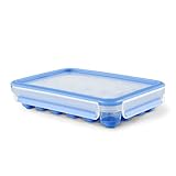 Emsa 514549 CLIP & CLOSE Eiswürfelbox, mit Frischedeckel, für 24 Eiswürfel,...