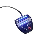E-Bike Display E-Bike Instrument Bedienfeld für Bafang Mittelmotor DZ43 Display...