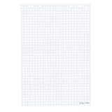 Herlitz Flipchartblock 65 x 98cm 20 Blatt, kariert, 80g/m² FSC Mix, 5 Stück