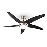 Klarstein Bolero - 2-in-1-Deckenventilator 134cm durchmessender Ventilator,...