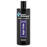 GROOM PROFESSIONAL Bright White Hundeshampoo Weißes Fell - Tiefenreinigendes...