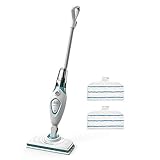 Black+Decker Dampfbesen Steam-Mop Basic FSM1615 (1300W, Dampfreiniger für...