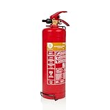 Smartwares Schaum-Feuerlöscher - 2 L - für AB-Brände - geeignet für Büros...
