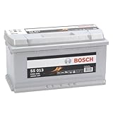 Bosch S5 013 Autobatterie 100 Ah - 830 A - 12 V, Blei-Säure-Batterie für...