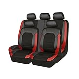 LIJUNNB Auto Sitzbezüge Für Nissan Micra K12 2003-2010, Leder Autositzbezüge...