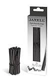 JAXELL 48239 Zeichenkohle-Sortiment in Künstlerqualität, Härtegrad weich, 34...