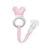 MAM Cooler & Clip kühlender Beißring, Zahnungshilfe mit Clip für einfaches...