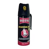 Ballistol Unisex – Erwachsene Verteidigungssprays Pfeffer KO Fog Abwehrsprays,...