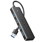 UGREEN 4-Port USB 3.0 Hub USB Verteiler 5Gbps USB Mehrfachstecker USB Splitter...