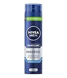 NIVEA MEN Protect & Care Rasiergel (200 ml), Schutz und Pflege für eine sanfte...