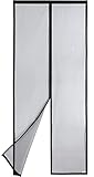 Apalus VP Fliegengitter Tür, Magnet Insektenschutz Balkontür 90x200 cm, 2 x...