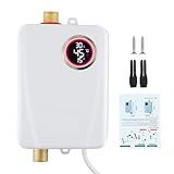 Mini Durchlauferhitzer, 3500W 220V, Untertischboiler, Untertischspeicher Mini...