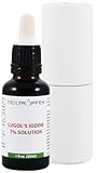 Lugolsche Jodlösung 7% 30ml | 21% Lugols liquid Formulierung | Inhaltsstoffe in...