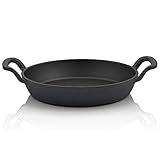 BBQ-Toro Gusseisen Servierpfännchen Set, 1 Stück | Ø 20 cm - rund |...