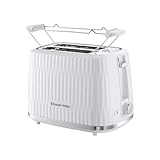 Russell Hobbs Toaster [für 2 Scheiben] Eden (6 Bräunungsstufen, Hebefunktion,...