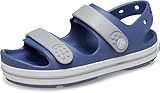 Crocs Unisex Kinder Crocband Cruiser Sandal K Sandale, Bijou Blue Light Grey,...