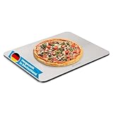 firemeister Backstahl 30x40 cm, Perfekt für Pizza und Brot, 8mm Stark für ein...